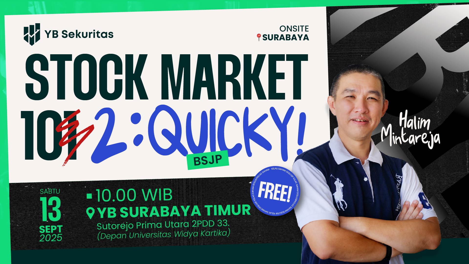 Stock Market 102: Quicky! Banner